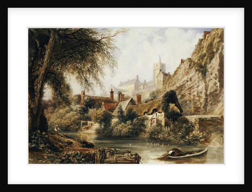 Knaresborough by Peter de Wint