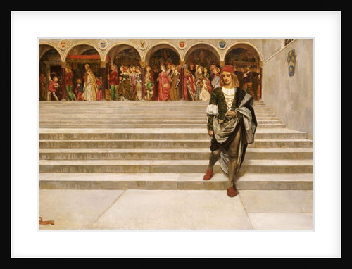 This is a Heart the Queen leant on by John Byam Liston Shaw