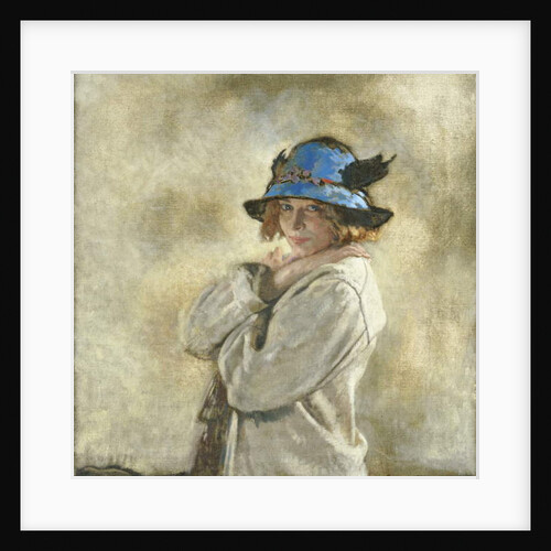 The Blue Hat, 1912 by William Orpen