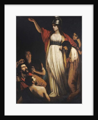 Boadicea haranguing the Britons by John Opie