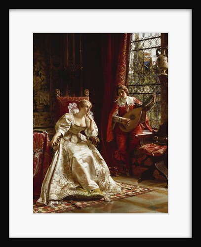 The Serenade by Joseph Frederick Charles Soulacroix