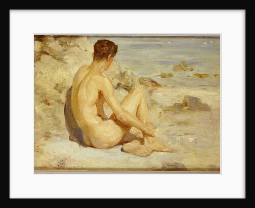 Boy on a Beach, 1912 by Henry Scott Tuke