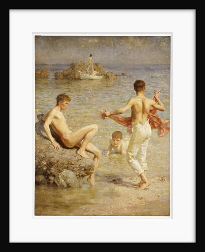 Gleaming Waters, 1910 by Henry Scott Tuke