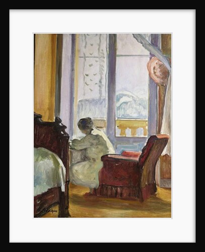 Woman Writing by Henri Lebasque