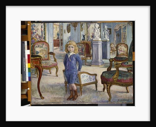 Paul de Camondo at the Hotel de Camondo, 1910 by Henri Lebasque