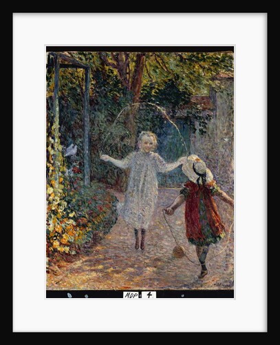Young Girls playing in the Garden, 1899 by Henri Lebasque