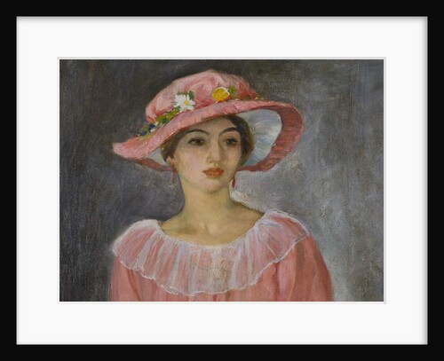 The Pink Hat by Henri Lebasque
