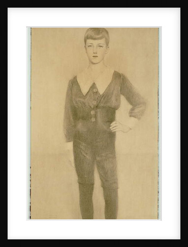 Prince Leopold of Belgium, Duke of Brabant, 1913 by Fernand Khnopff