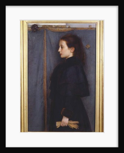 Portrait of Jeanne de Bauer, 1890 by Fernand Khnopff
