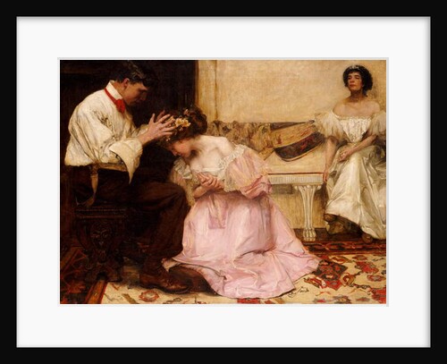 The Two Crowns, 1896 by Charles Sims