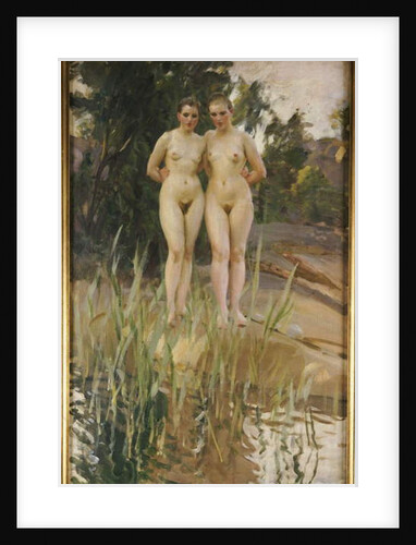 Two Friends by Anders Leonard Zorn