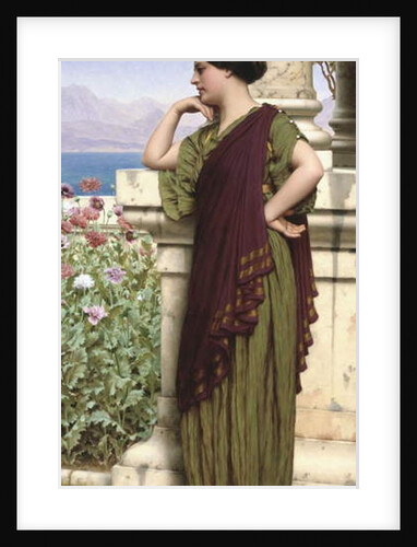 Tender Thoughts, 1917 by John William Godward