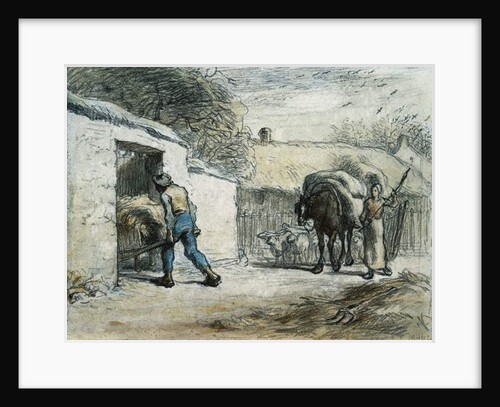 The Return from the Field by Jean-Francois Millet