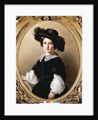 Portrait of a Young Girl, 1850 by Franz Xaver Winterhalter