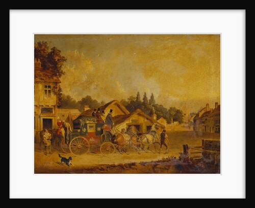 The Arrival of the York to London Royal Mail by Charles Cooper