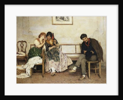 Proposal of Love, 1884 by Eugen von Blaas