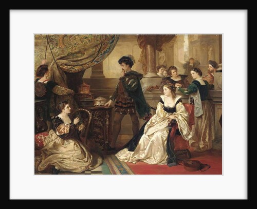 The Three Caskets by Robert Alexander Hillingford