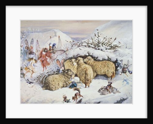 Fairies in the Snow by John Anster Fitzgerald