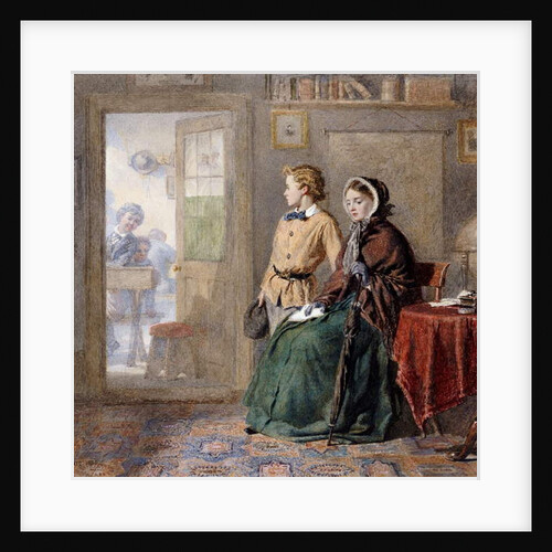 The New Boy, 1860 by Frederick Walker