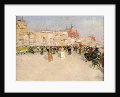 A Seaside Promenade, c.1891 by Walter Frederick Osborne