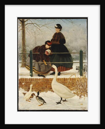 Frozen Out, 1866 by George Dunlop Leslie