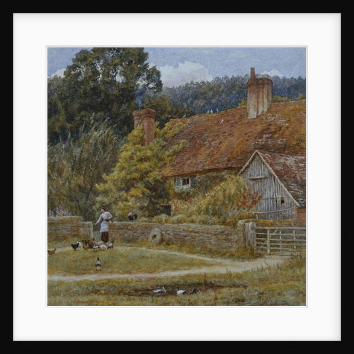 Netley Farm, Shere, Surrey, 1878 by Helen Allingham