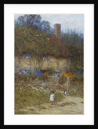 A Cottage near Godalming, Surrey by Helen Allingham