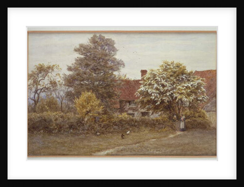 Blake's House, Hampstead Heath by Helen Allingham