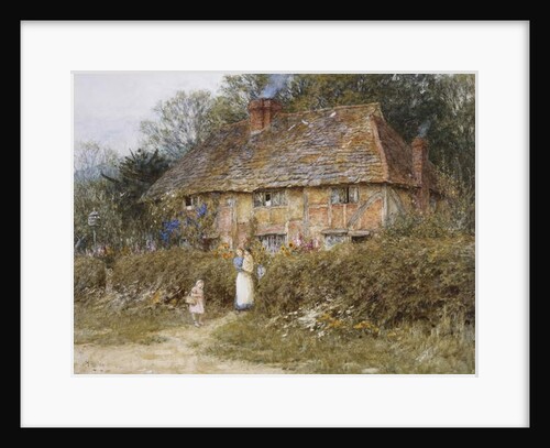 An Old Surrey Cottage by Helen Allingham