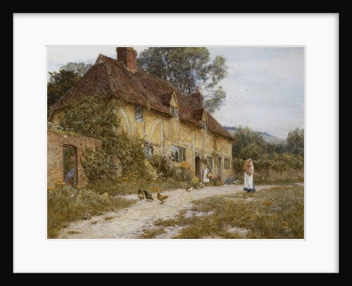 Old Kentish Cottage by Helen Allingham