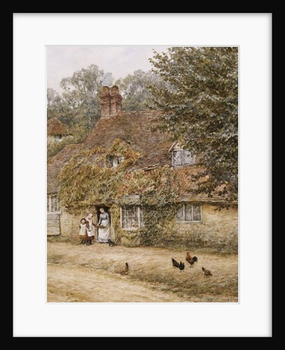 The Old Fish Shop, Haslemere by Helen Allingham