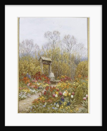 An Old Well, Brook, Surrey by Helen Allingham