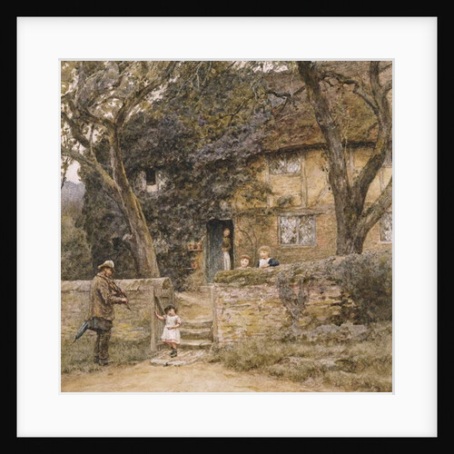 The Fiddler by Helen Allingham