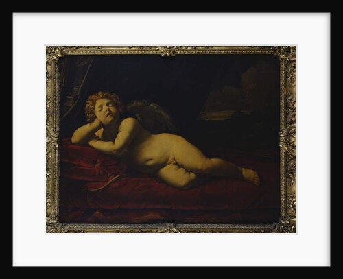 Cupid Asleep by Guido Reni