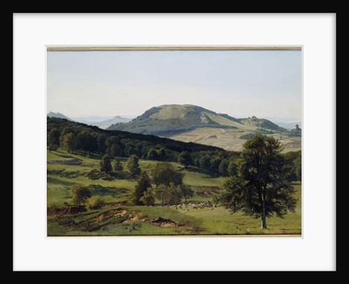 Landscape - Hill and Dale by Albert Bierstadt