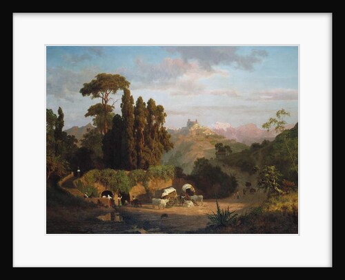 Italian Mountains, 1859 by Albert Bierstadt
