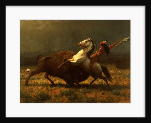 The Last of the Buffalo, c.1888 by Albert Bierstadt