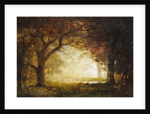 Forest Sunrise by Albert Bierstadt