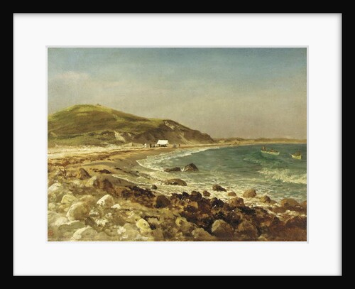 Coastal Scene by Albert Bierstadt