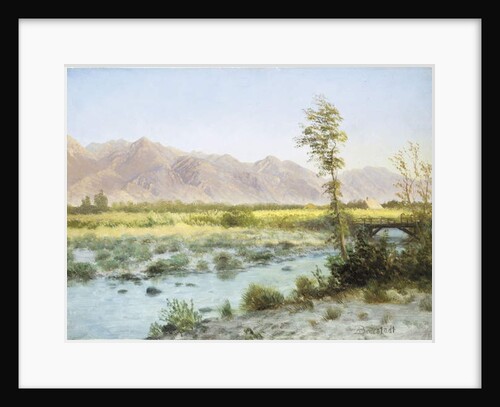 Western Landscape by Albert Bierstadt