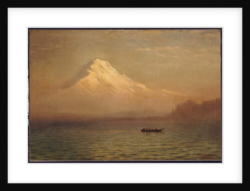 Sunrise on Mount Tacoma by Albert Bierstadt