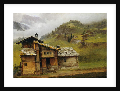 Mountain House by Albert Bierstadt