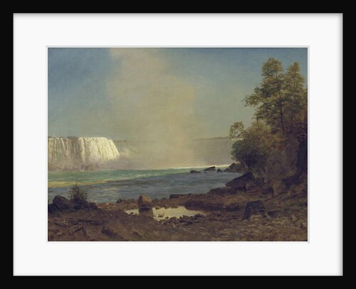 Niagara Falls, 1863 by Albert Bierstadt