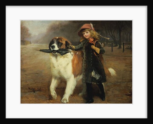 Off to School, 1883 by Charles Burton Barber