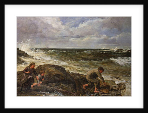 Catching a Mermaid, 1883 by James Clarke Hook