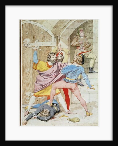 The Death of Richard II, 1852 by Richard Dadd