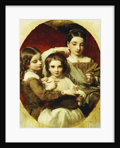 Portrait of the Russell Sisters, 1858 by James Sant