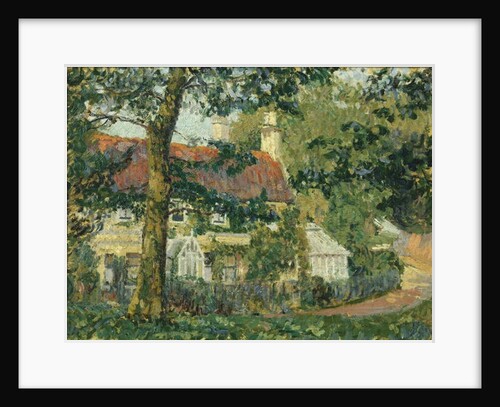 A Red-Roofed Cottage, Somerset, 1909-10 by Spencer Frederick Gore