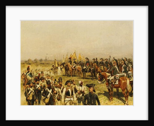 Napoleon commanding a View of the Prisoners, 1883 by Jean-Baptiste Edouard Detaille