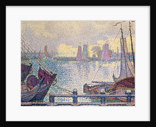 The Port of Volendam, 1896 by Paul Signac